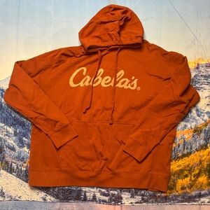 Orange Cabela’s Hoodie